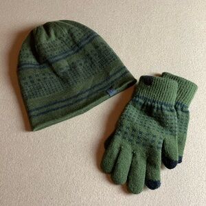 PGA Tour Golf Beanie & Knit Glove Set - OS